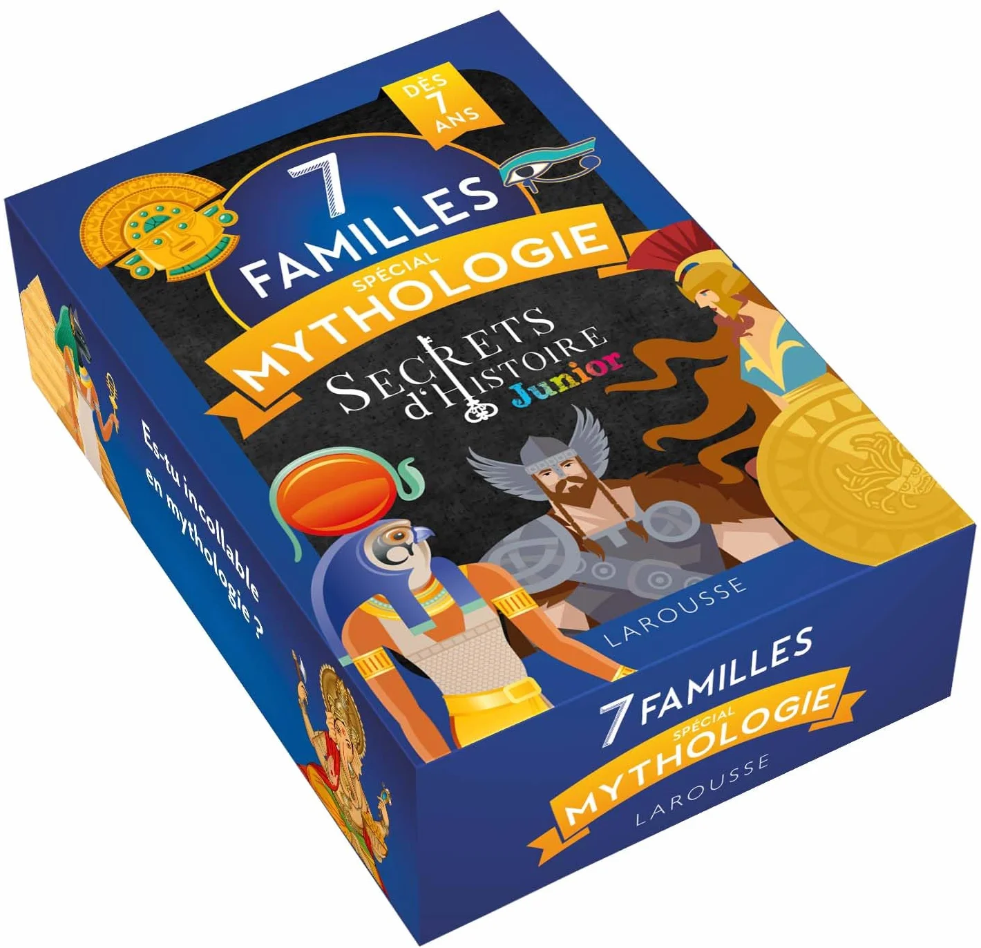 7 familles spécial Mythologie Secrets d'histoire junior