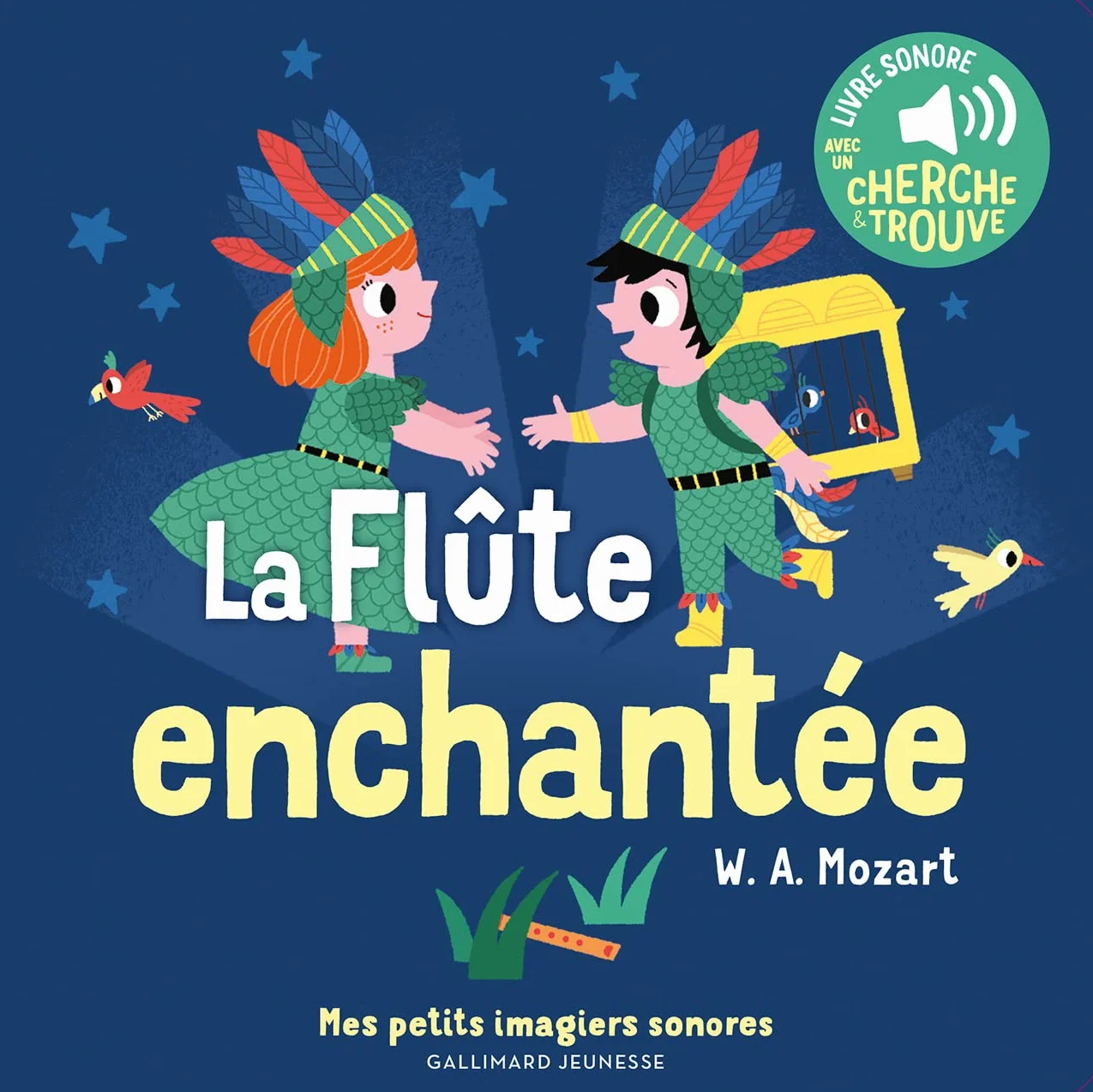 La flûte enchantée: Avec un cherche & trouve