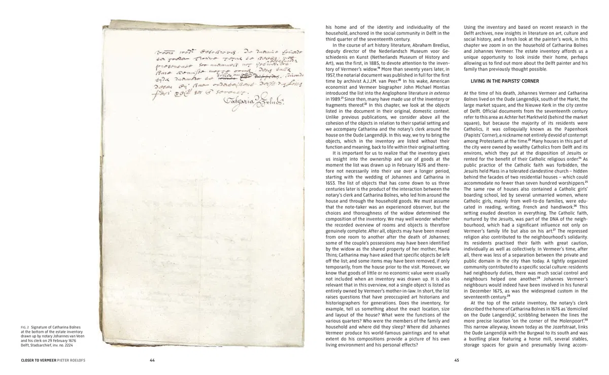 Johannes Vermeer -The Rijksmuseum's Exhibition Catalogue /anglais: The Rijksmuseum's forthcoming major exhibition catalogue