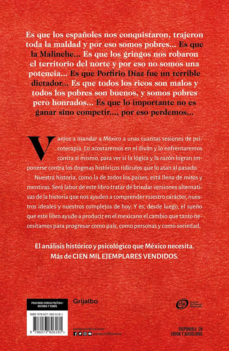 Los mitos que nos dieron traumas / The Myths That Traumatized Us: México en el diván; cinco sesiones para superar el pasado / Mexico on the Couch; Five Sessions to Overcome the Past