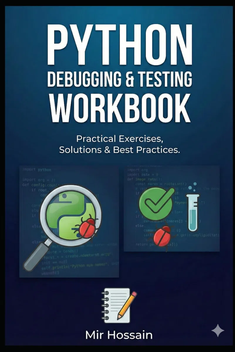 Python Debugging & Testing Workbook for Beginner to Intermediate Developers