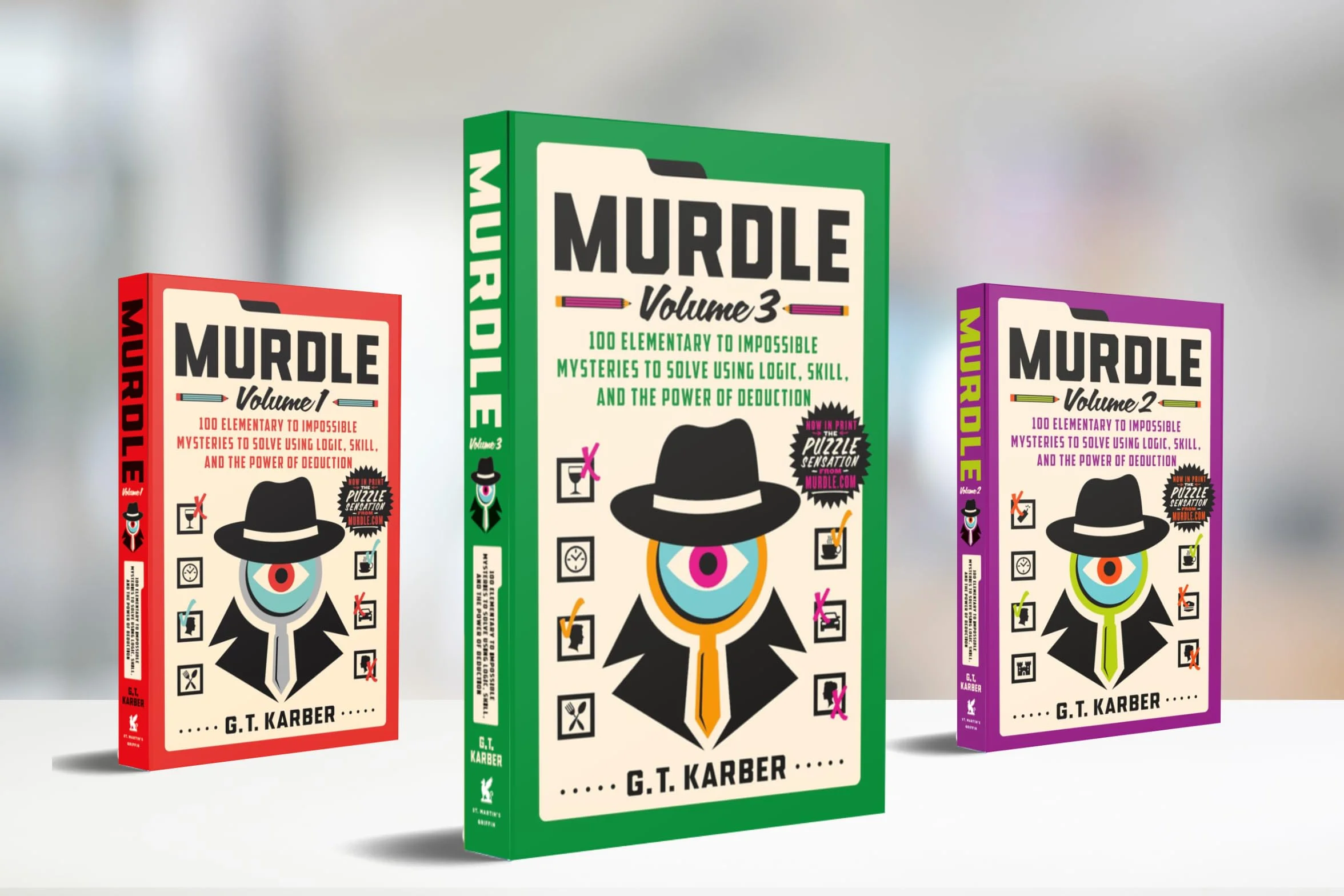 Murdle: Volume 3: 100 Elementary to Impossible Mysteries to Solve Using Logic, Skill, and the Power of Deduction