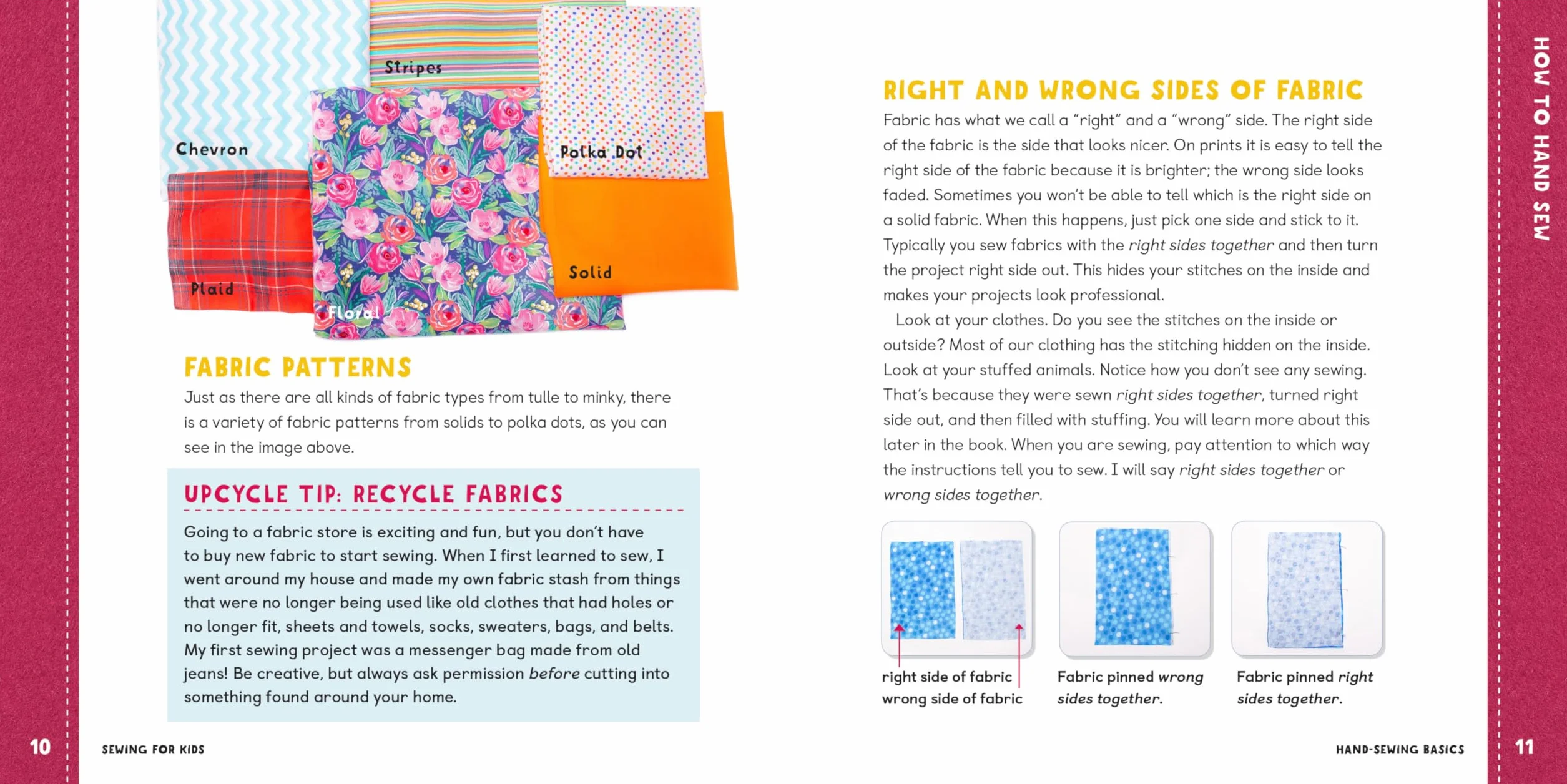 Sewing for Kids: 30 Fun Projects to Hand and Machine Sew
