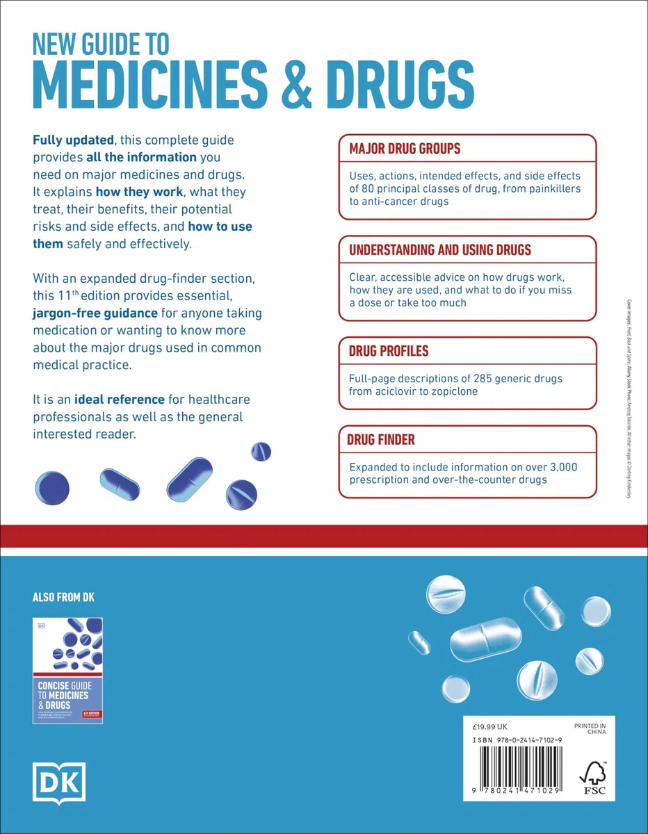 New Guide to Medicine and Drugs: Complete Home Reference to Over 3,000 Medicines