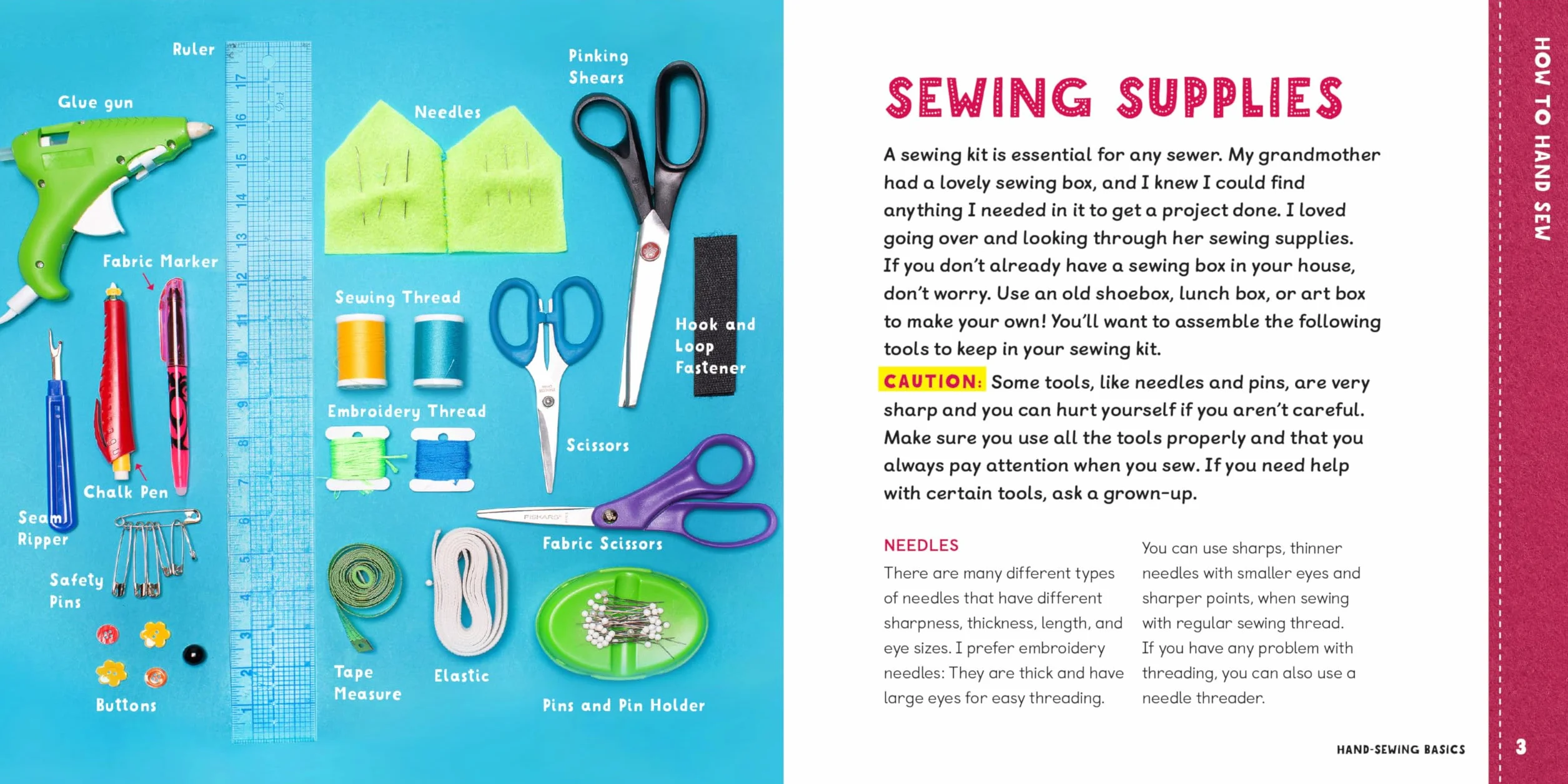 Sewing for Kids: 30 Fun Projects to Hand and Machine Sew