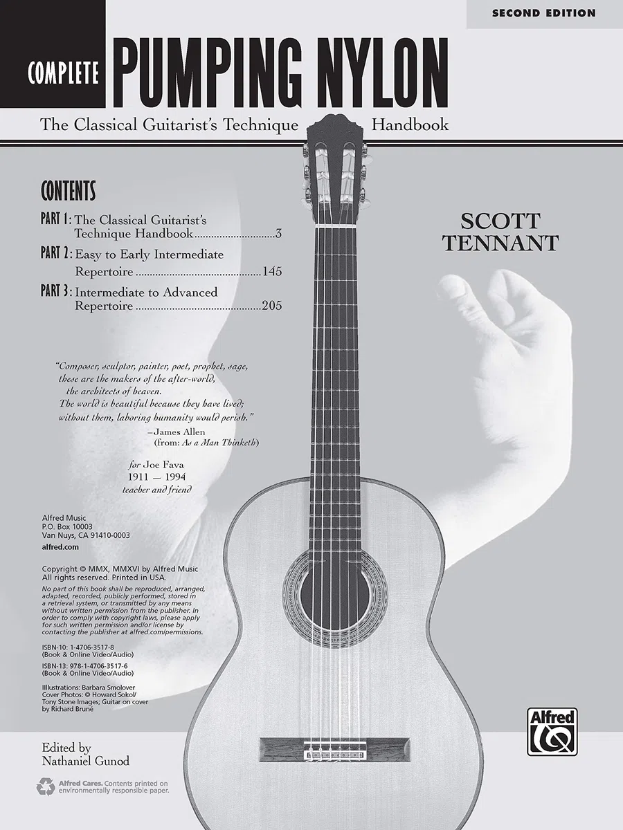 Pumping Nylon Complete: The Classical Guitarist's Technique Handbook, Second Edition