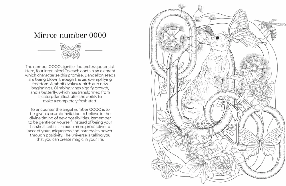 Angel Numbers Colouring: Discover the Wisdom of Numerology