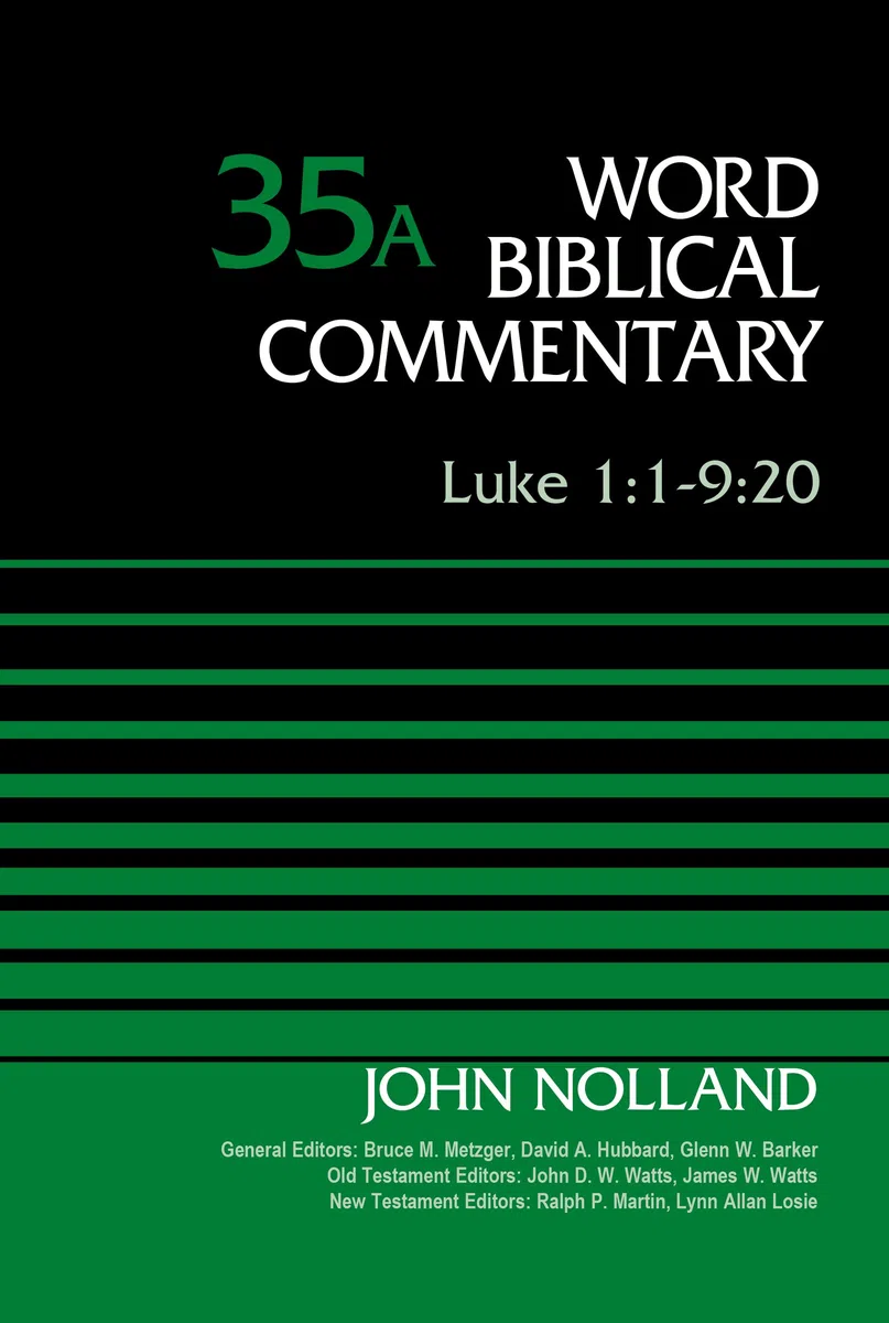 Luke 1:1-9:20, Volume 35a: 35