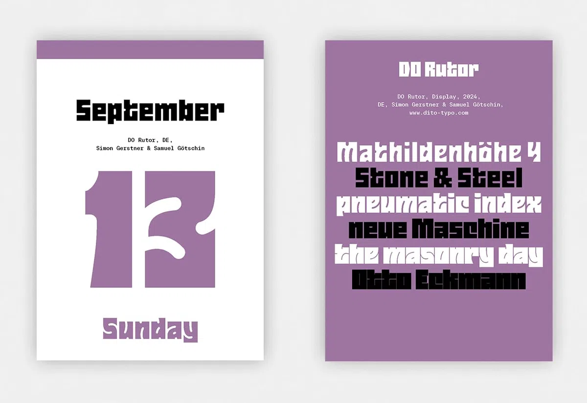 Typodarium 2026: A 365 Day Type Calendar with a Fresh Font for Every Day