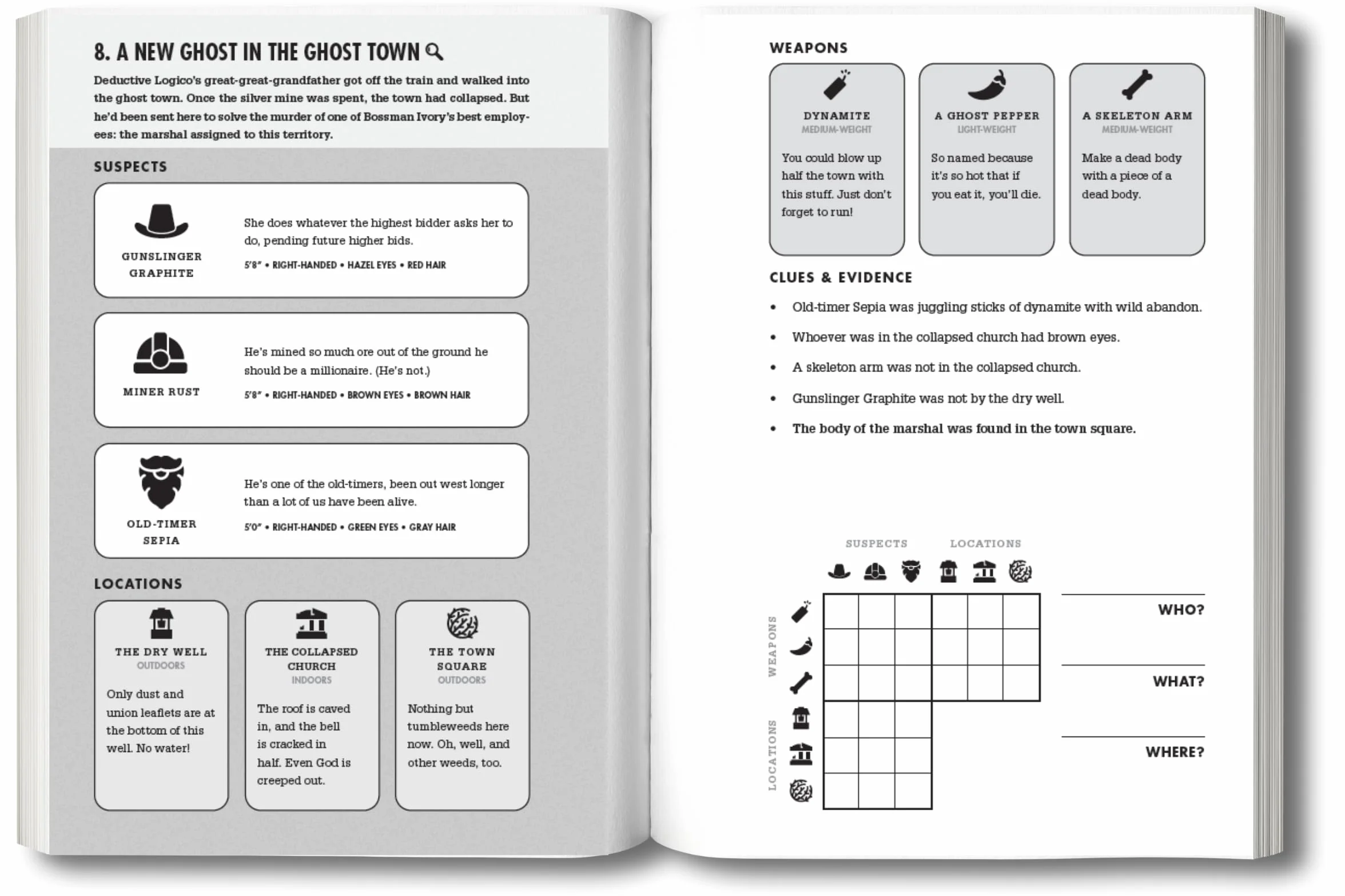 Murdle: Volume 3: 100 Elementary to Impossible Mysteries to Solve Using Logic, Skill, and the Power of Deduction