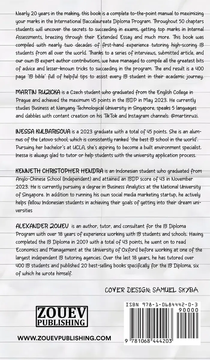 50 Tips, Tricks, and Secrets for the Successful IB Student
