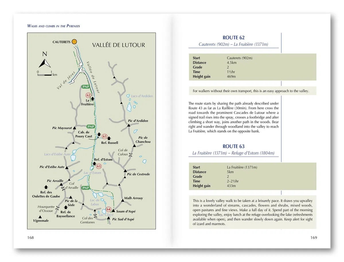 Walks and climbs in the pyrenees: Walks, Climbs and Multi-Day Treks