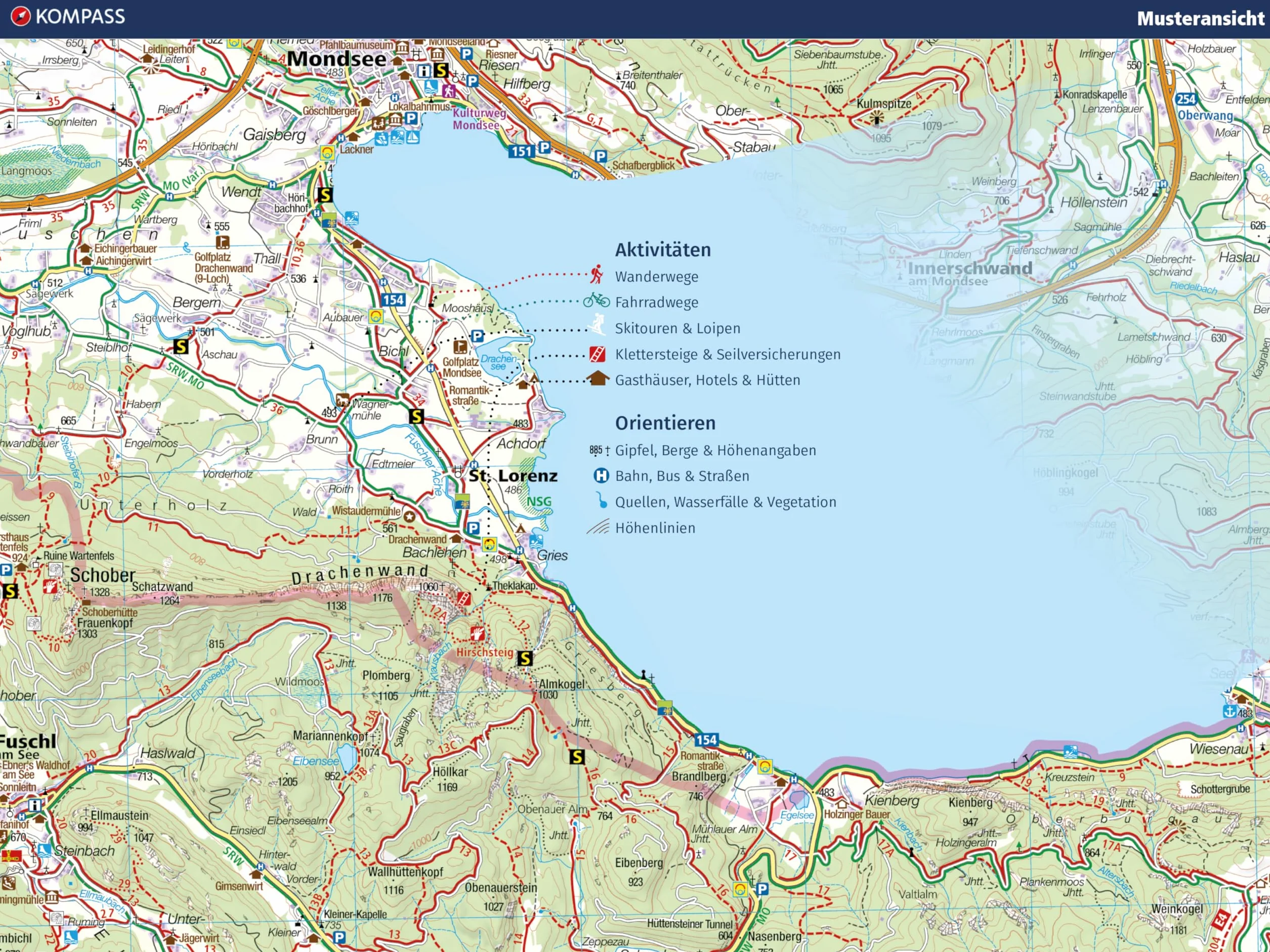 072 nationalpark stilfser joch: 4in1 Wanderkarte mit Aktiv Guide und Detailkarten inklusive Karte zur offline Verwendung in der KOMPASS-App. Fahrradfahren. Skitouren.