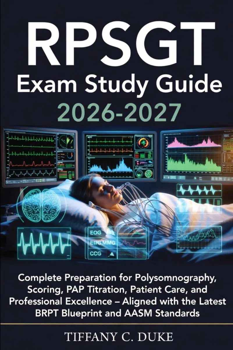 RPSGT Exam Study Guide 2026-2027: Complete Preparation for Polysomnography, Scoring, PAP Titration, Patient Care, and Professional Excellence – ... the Latest BRPT Blueprint and AASM Standards