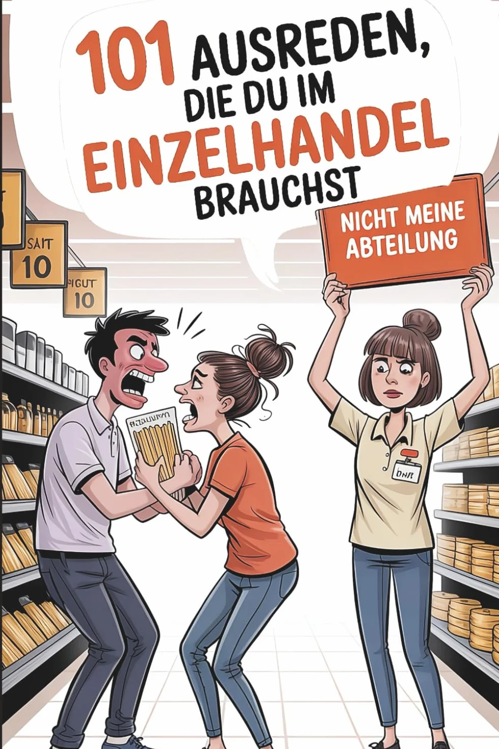 101 Ausreden, die du im Einzelhandel brauchst: Das ultimative Spaßbuch für Verkäufer, Kassierer und Kollegen – mit Humor gegen den täglichen Wahnsinn