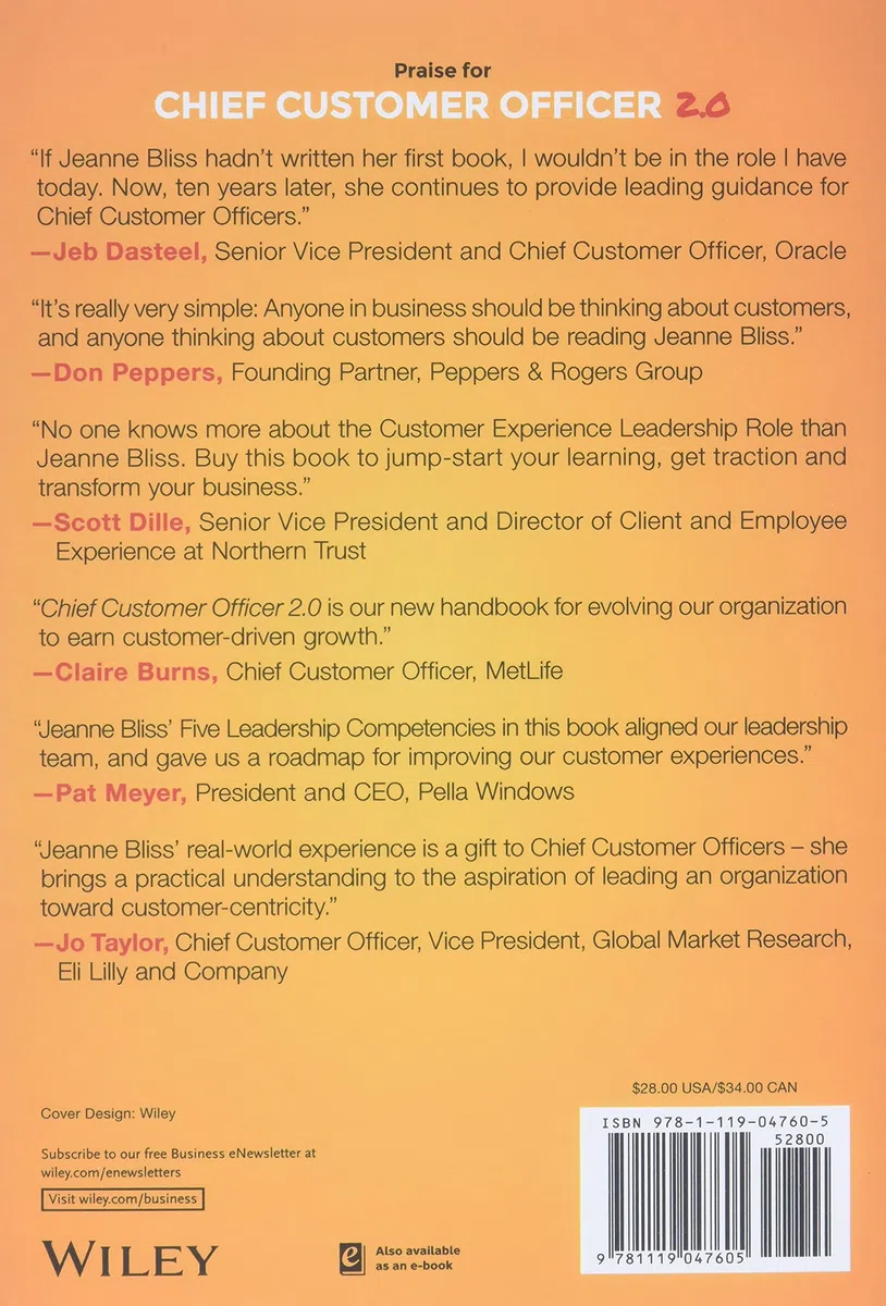 Chief Customer Officer 2.0: How to Build Your Customer-Driven Growth Engine