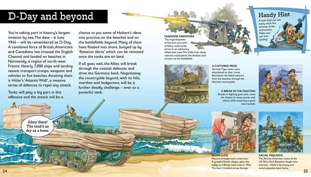 You Wouldn't Want To Be In A Tank In World War Two!
