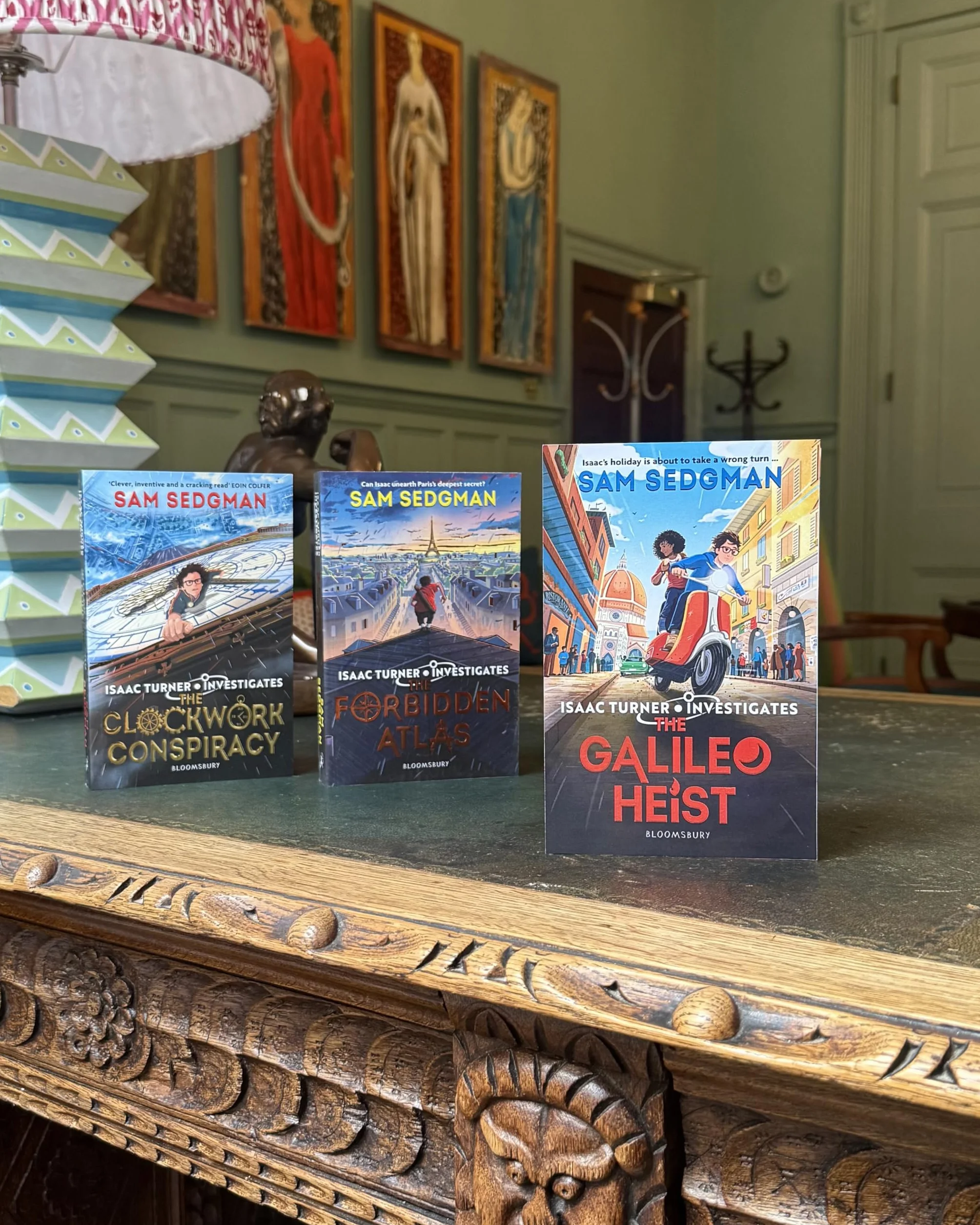 The Clockwork Conspiracy: The exhilarating action-packed mystery series where science meets adventure from Sam Sedgman