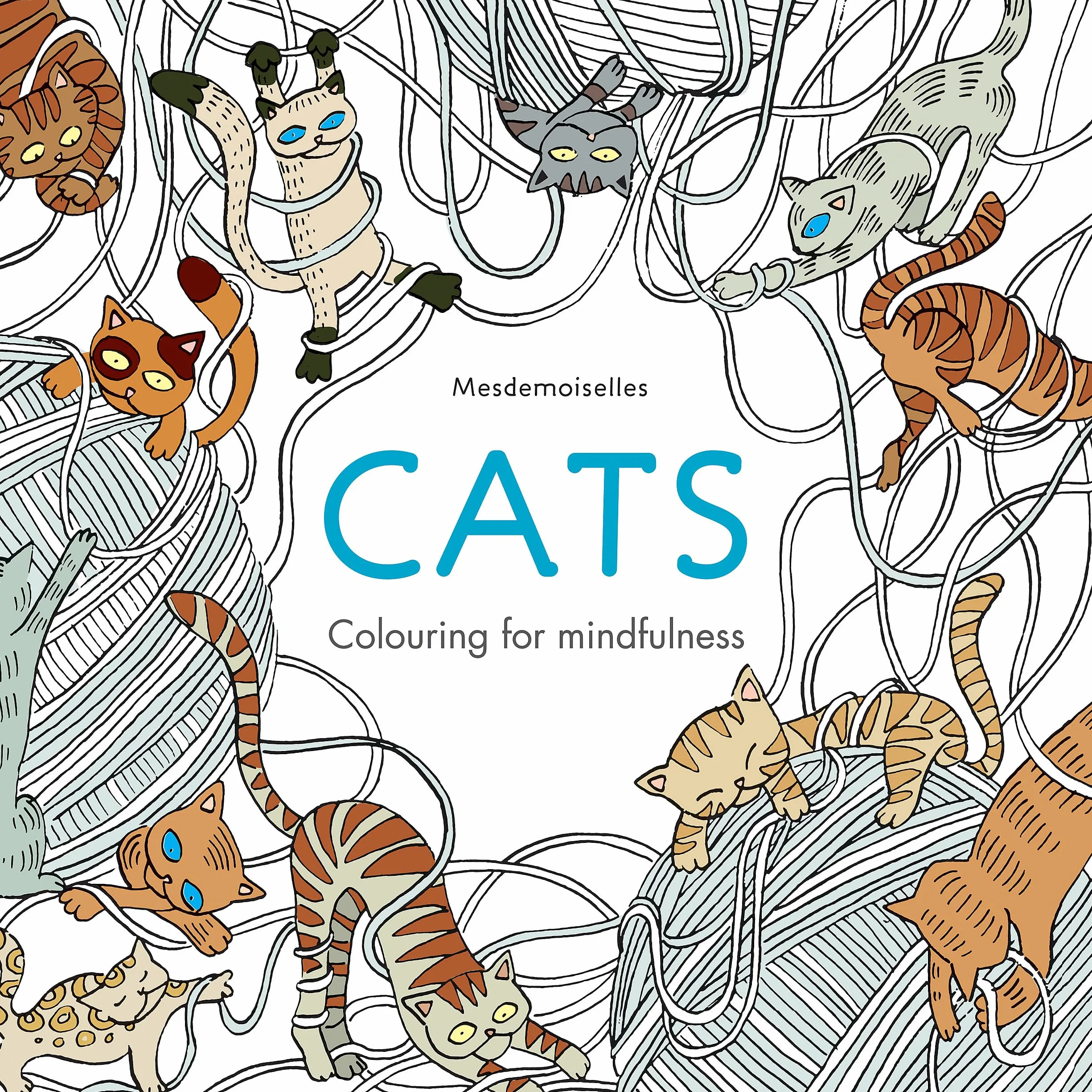 Cats: Colouring for Mindfulness