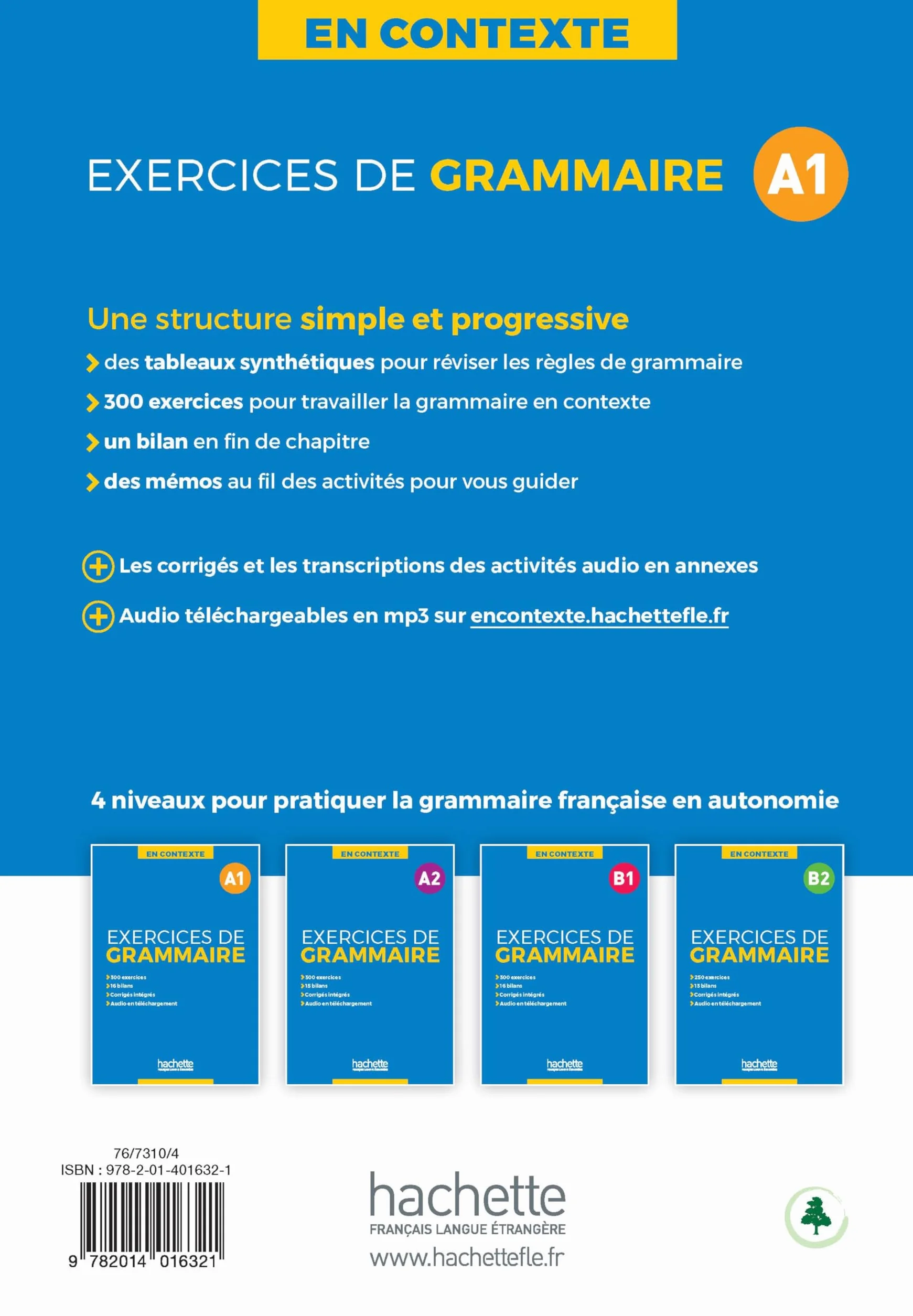 En Contexte - Exercices de grammaire (A1): Vol. 1
