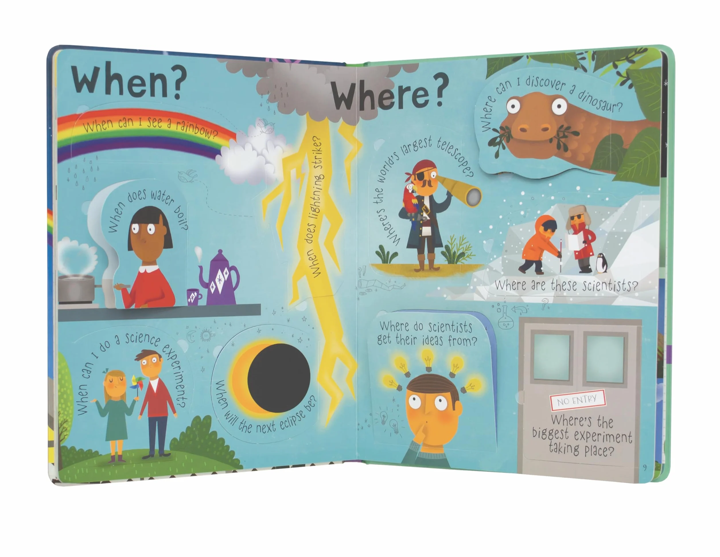 Lift-the-flap Questions and Answers About Science: 1