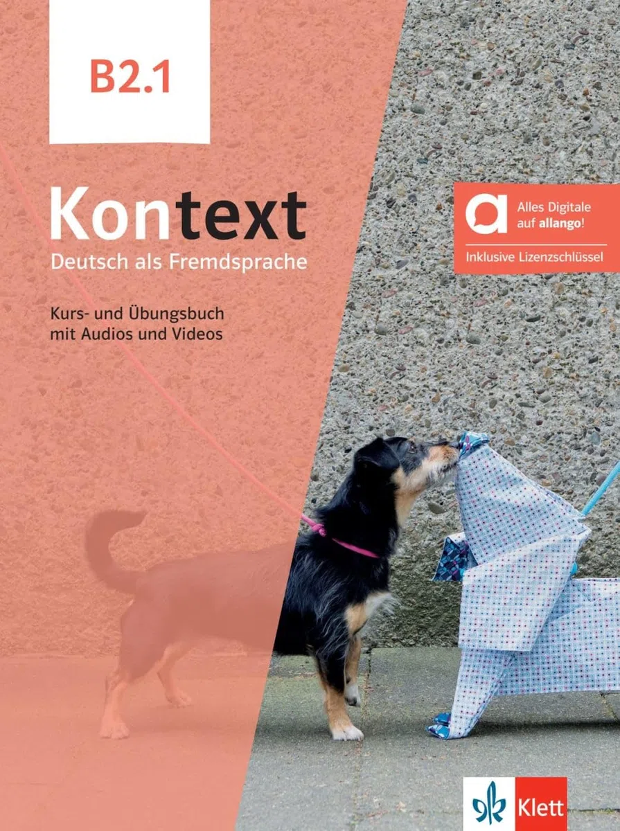Kontext b2.1, libro del alumno y de ejercicios edicion hibrida allango: Deutsch als Fremdsprache. Kurs- und Übungsbuch mit Audios und Videos inklusive Lizenzschlüssel allango (24 Monate)