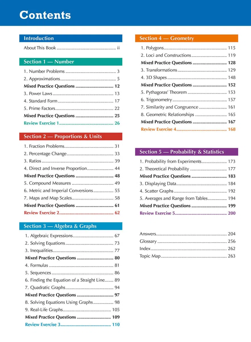 KS3 Maths Year 9 Student Book - with answers & Online Edition