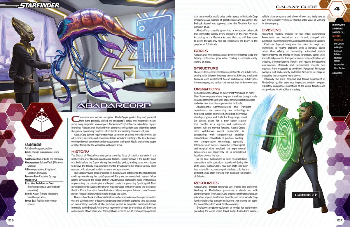 Starfinder Galaxy Guide