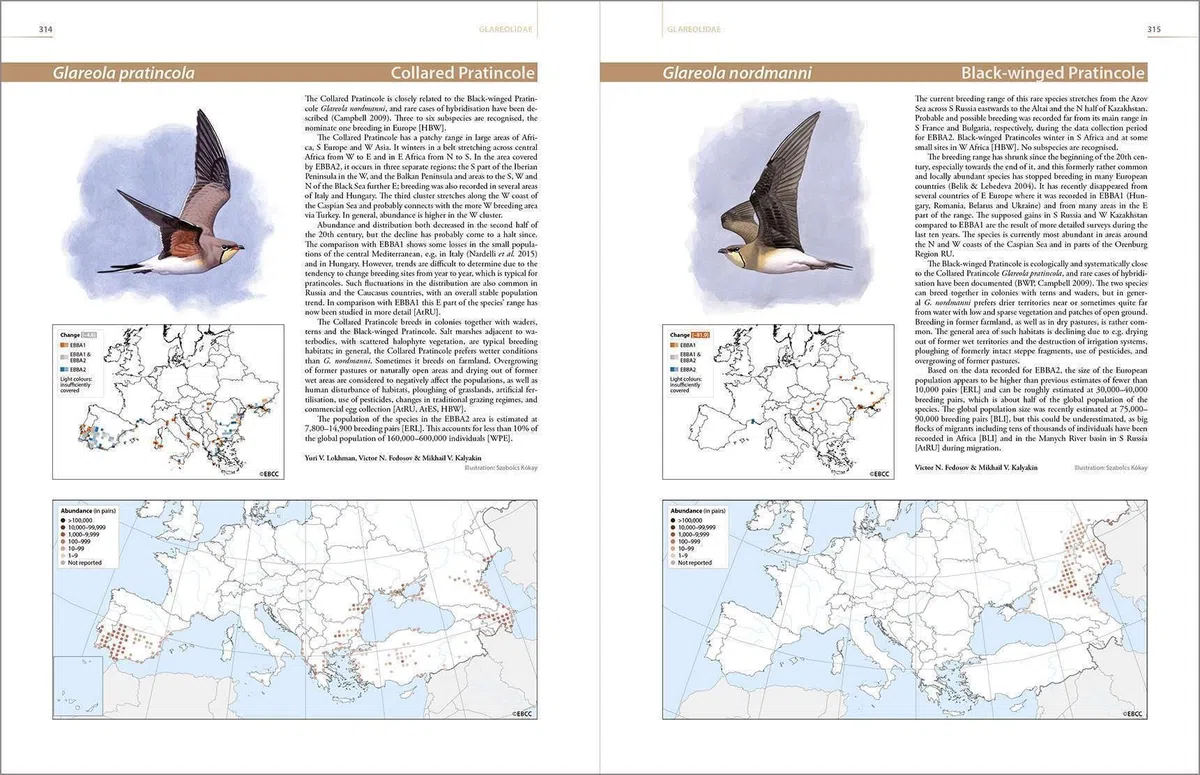 European Breeding Bird Atlas 2: Distribution, Abundance and Change