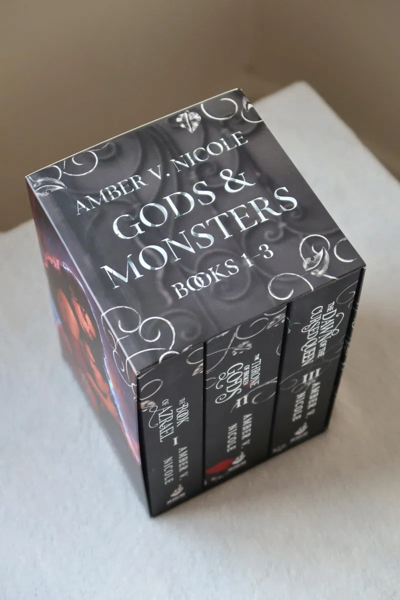 Gods & Monsters series box set by Amber V. Nicole (Books 1-3): Discover the incredible dark romantasy sensation in this new box set!