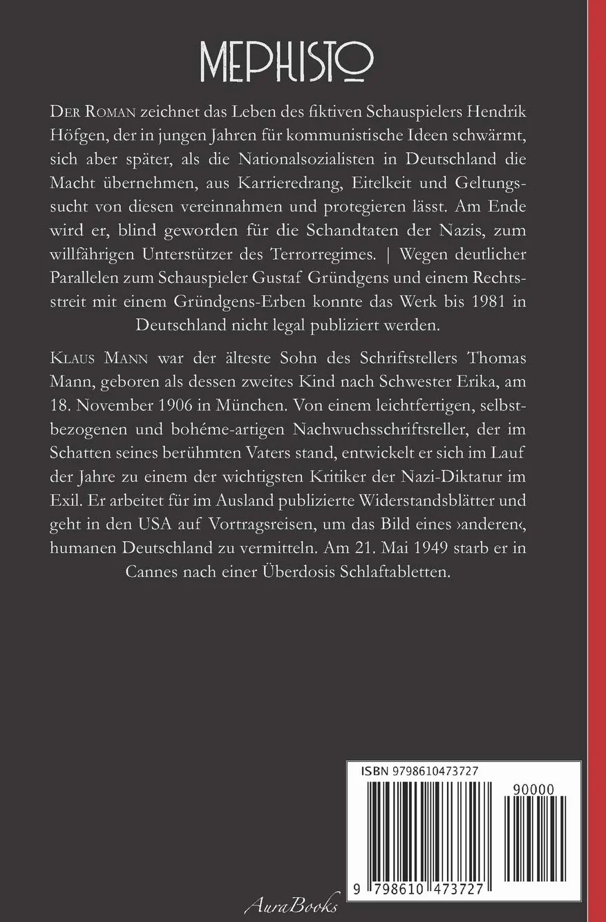 Klaus Mann: Mephisto – Roman einer Karriere: Neuausgabe 2020