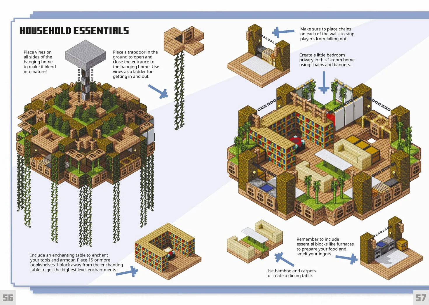 Minecraft Amazing Bite Size Builds: NEW and Official for 2022 with over 20 original mini-projects to build in the game: perfect for beginners, kids, teens and adults alike!
