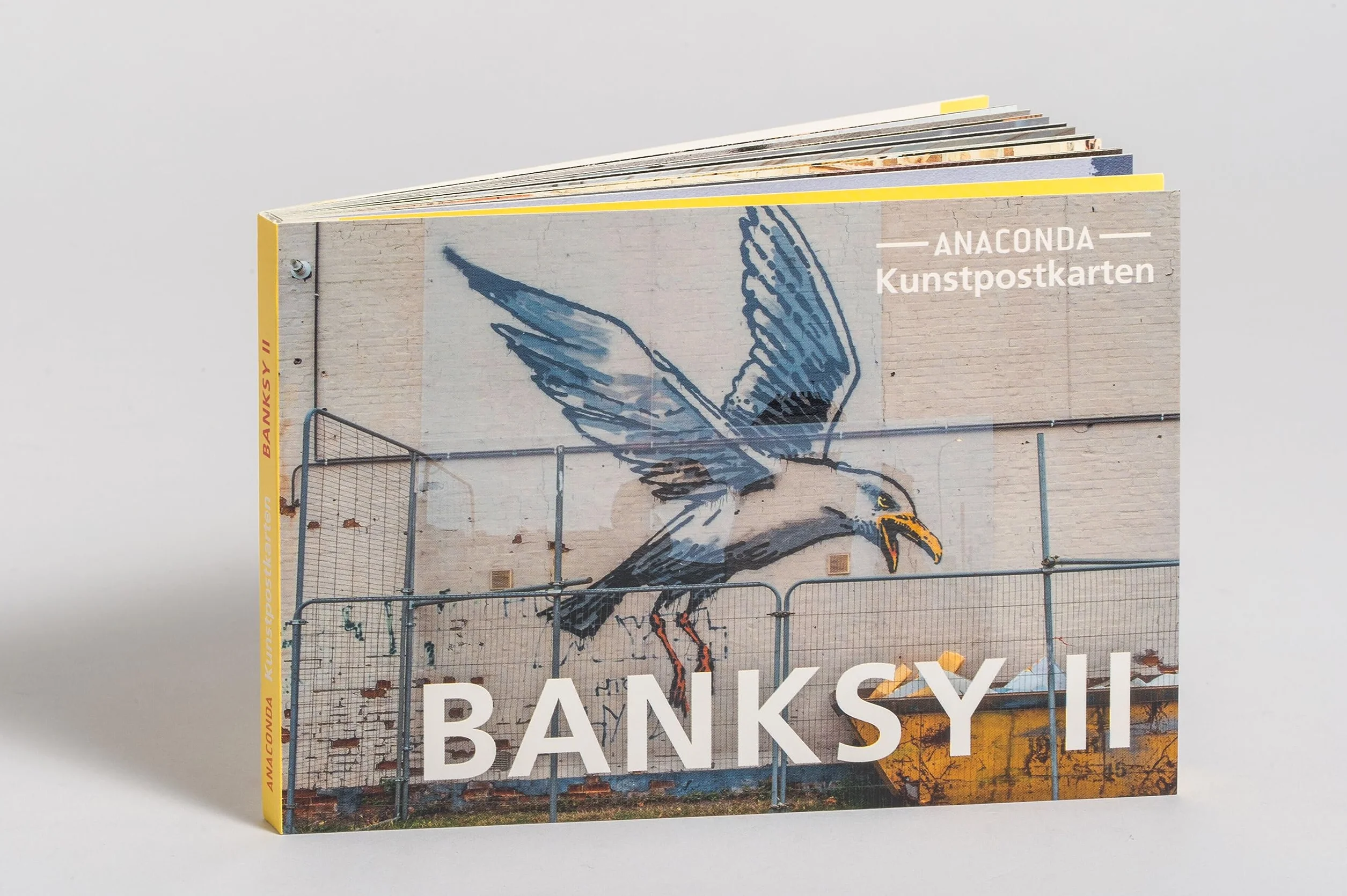 Postkarten-Set Banksy II: 18 Kunstpostkarten aus hochwertigem Karton. ca. 0,44EUR pro Karte. Streetart zum Sammeln, Verschicken und Verschenken. Ideal für Postcrossing: 61