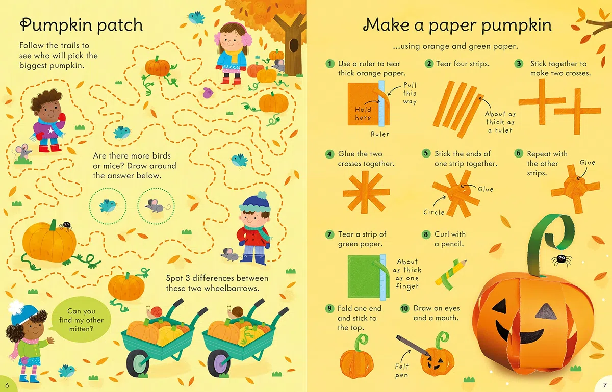 Halloween things to make and do: A Halloween Book for Kids
