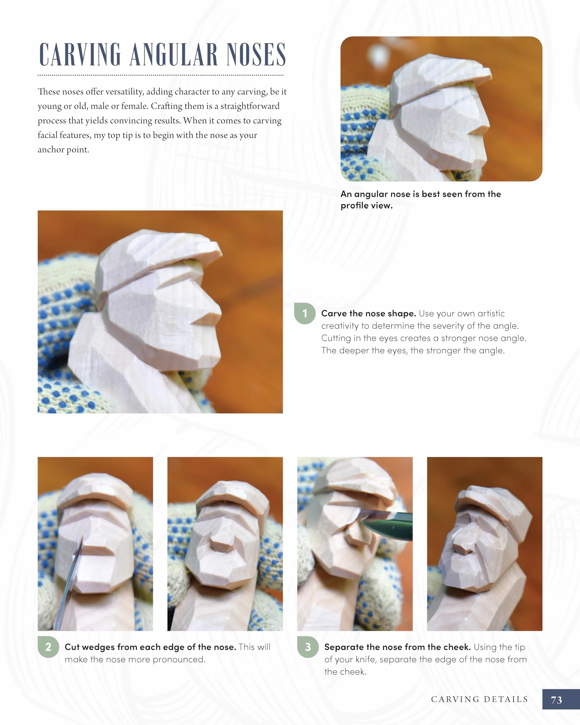 Learn to Whittle Fascinating People in Wood: Make Hundreds of Different Expressions with One Knife