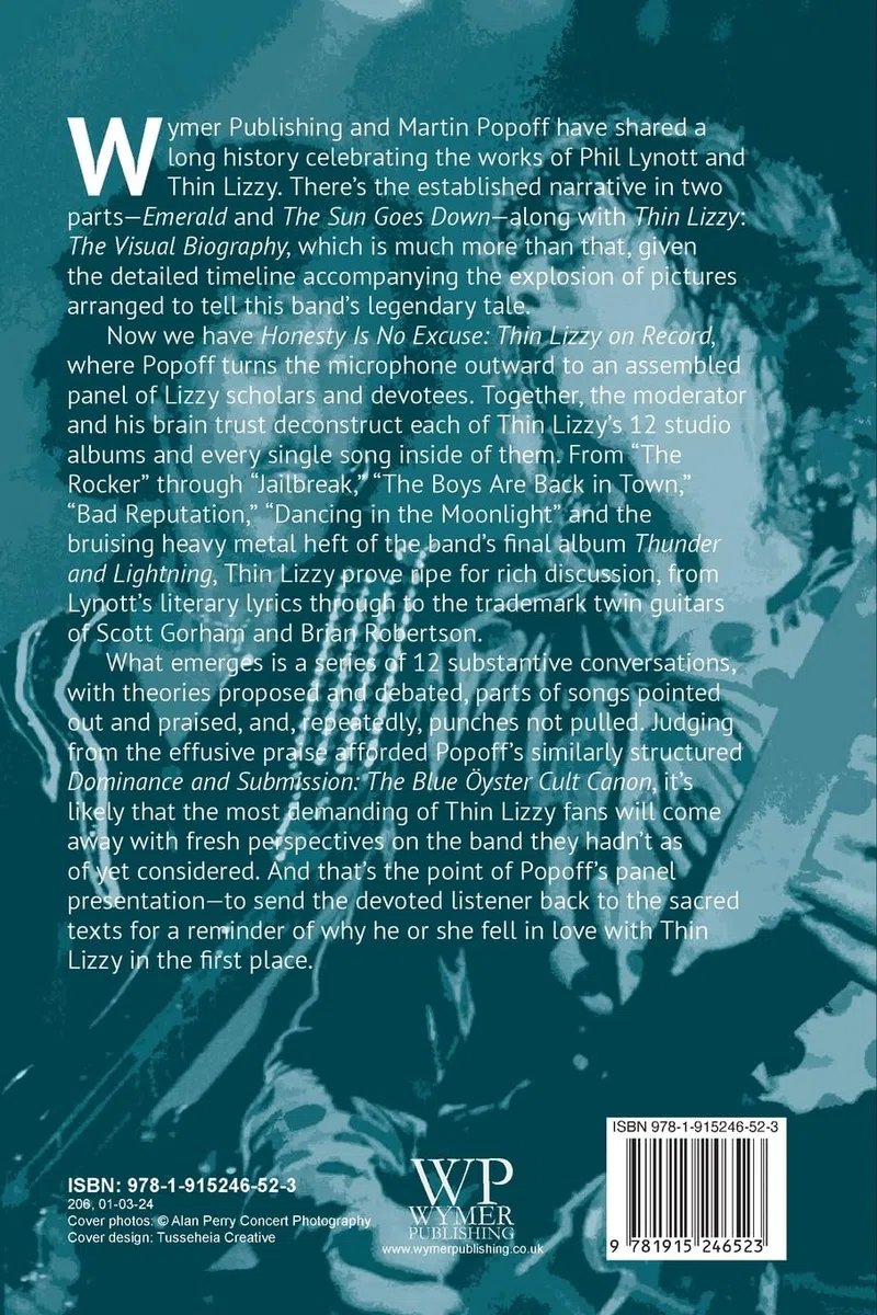 Honesty Is No Excuse: Thin Lizzy On Record