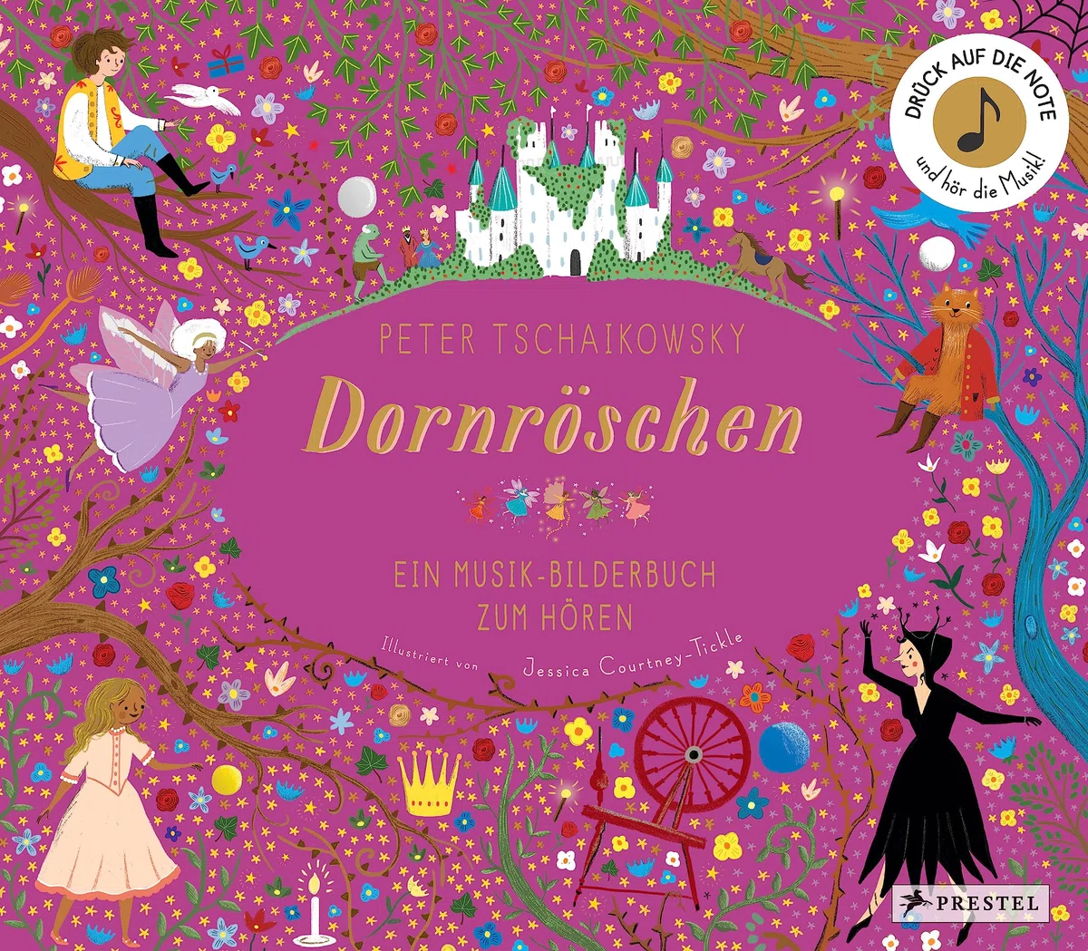 Peter Tschaikowsky. Dornröschen: Ein Musik-Bilderbuch zum Hören mit 10 Soundmodulen. Für Kinder ab 4 Jahren: 8
