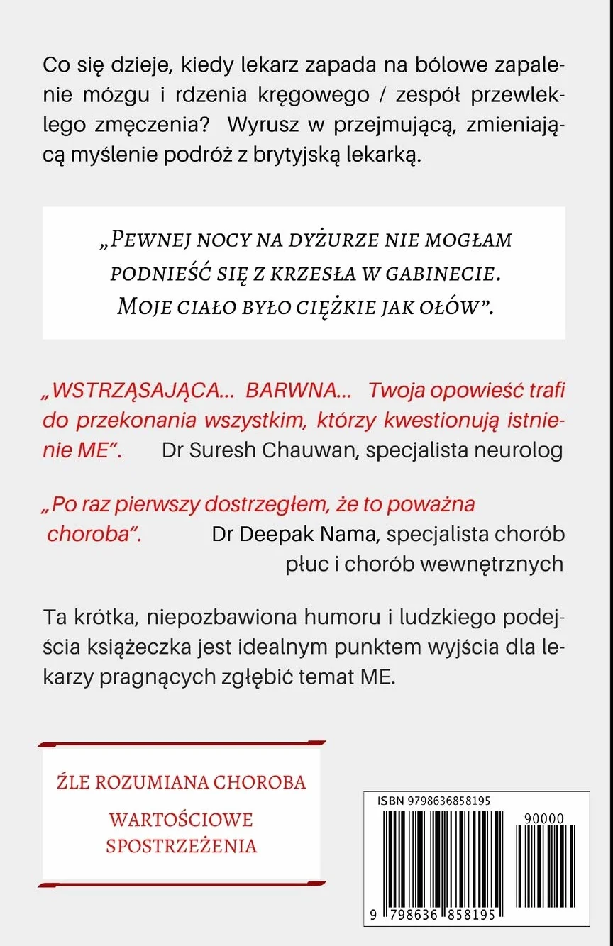 Ja i moje ME: Zmagania lekarza z zespołem przewlekłego zmęczenia Polish translation