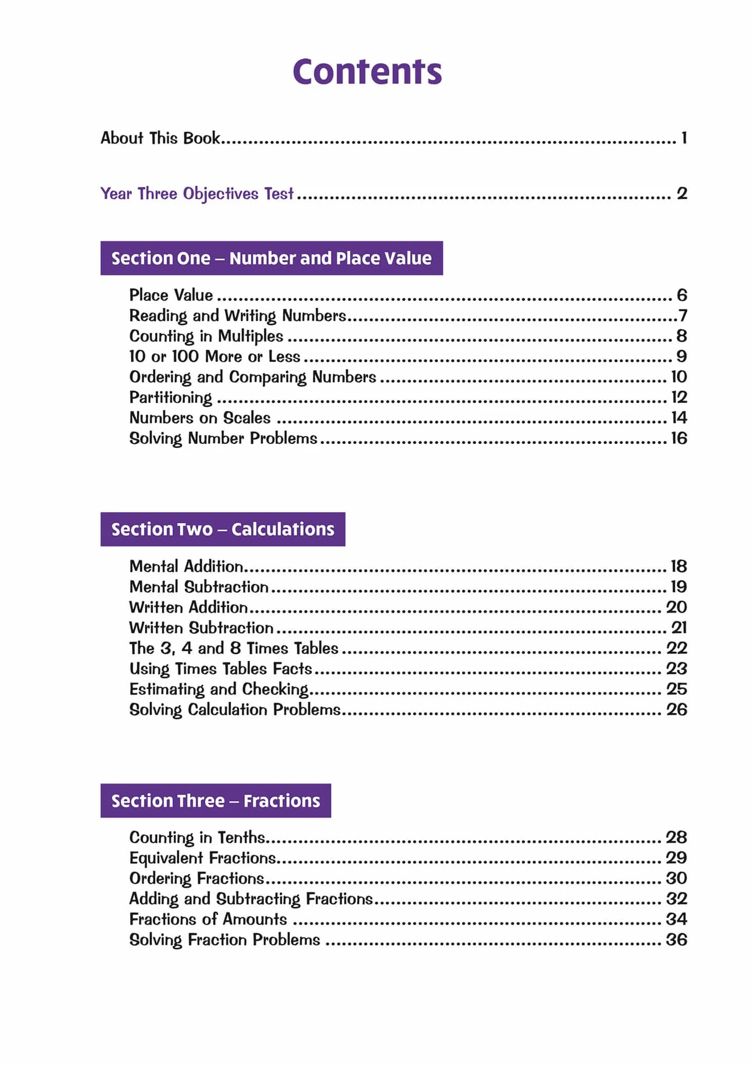 KS2 Maths Year 3 Stretch Targeted Question Book
