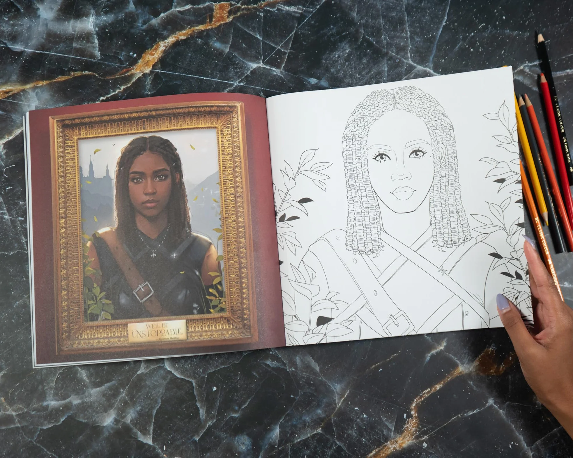 Fourth Wing: The Official Coloring Book