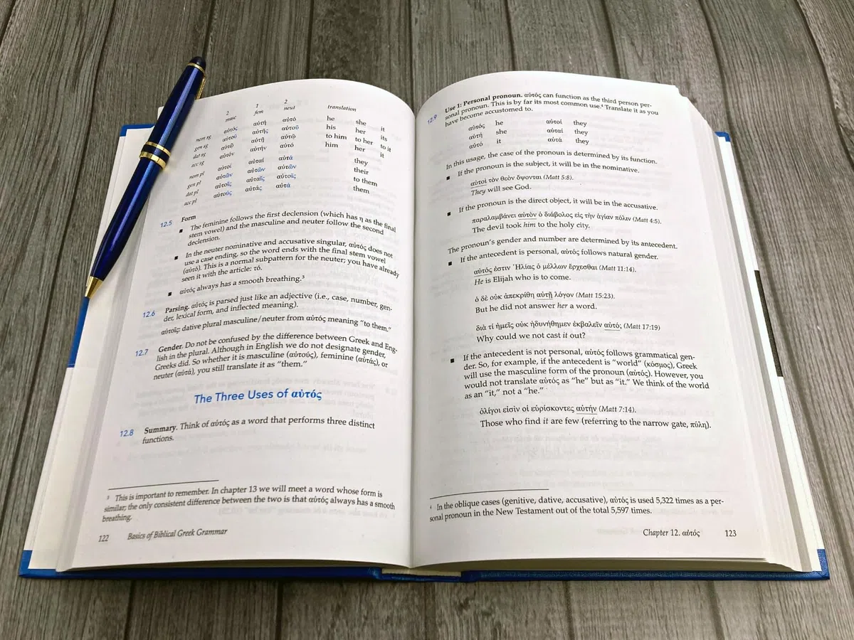 Basics of Biblical Greek Grammar: Fourth Edition