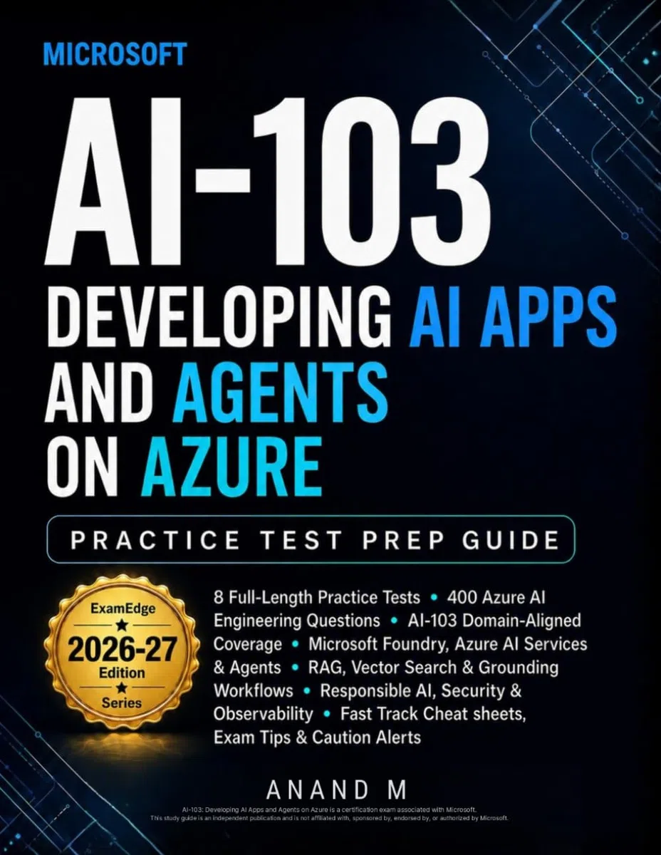 Microsoft AI-103 - Developing AI Apps And Agents On Azure - Practice Test Prep Guide