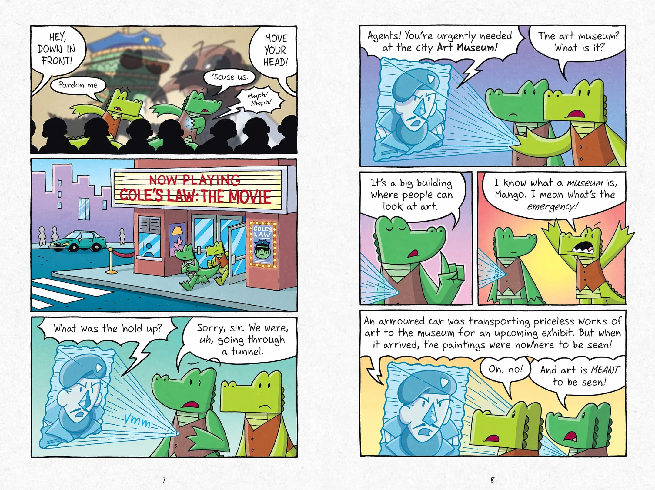 InvestiGators: Heist and Seek: A Laugh-Out-Loud Comic Book Adventure!
