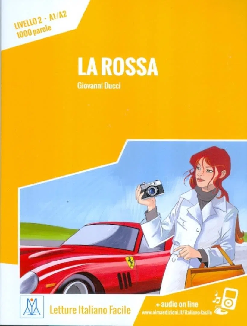 La rossa (libro + mp3 on line) a1/a2: La rossa. Libro + online MP3 audio