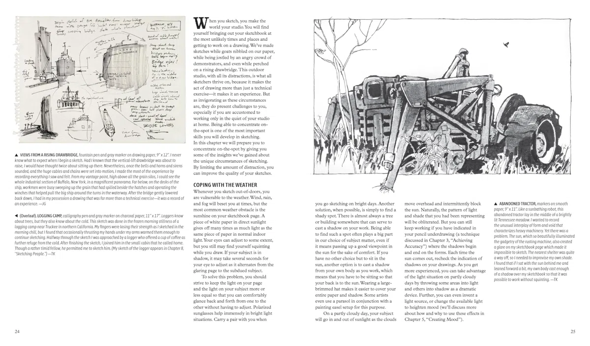 The Artist's Guide to Sketching: The Classic Book about Making Art on Location