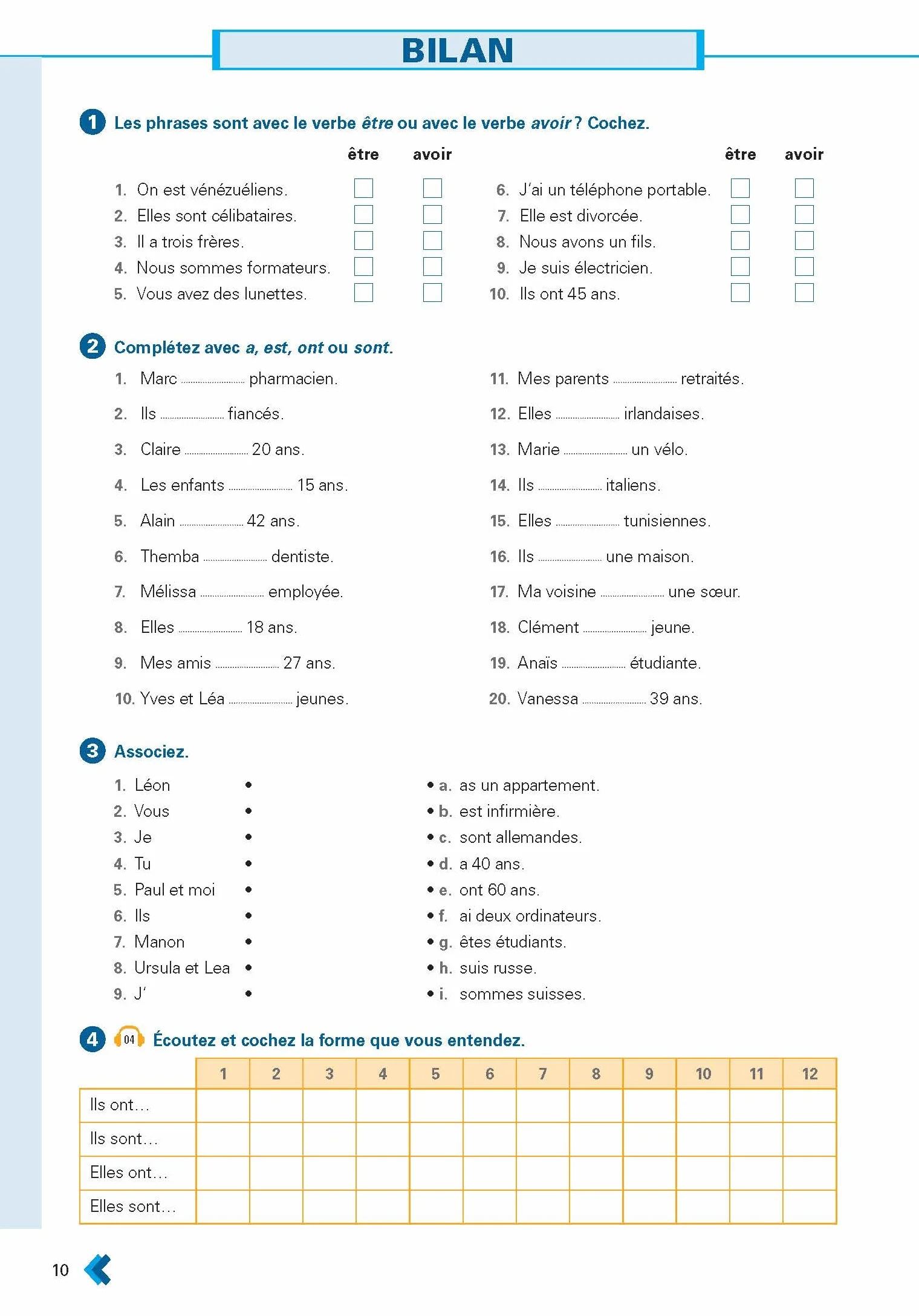 En Contexte - Exercices de grammaire (A1): Vol. 1