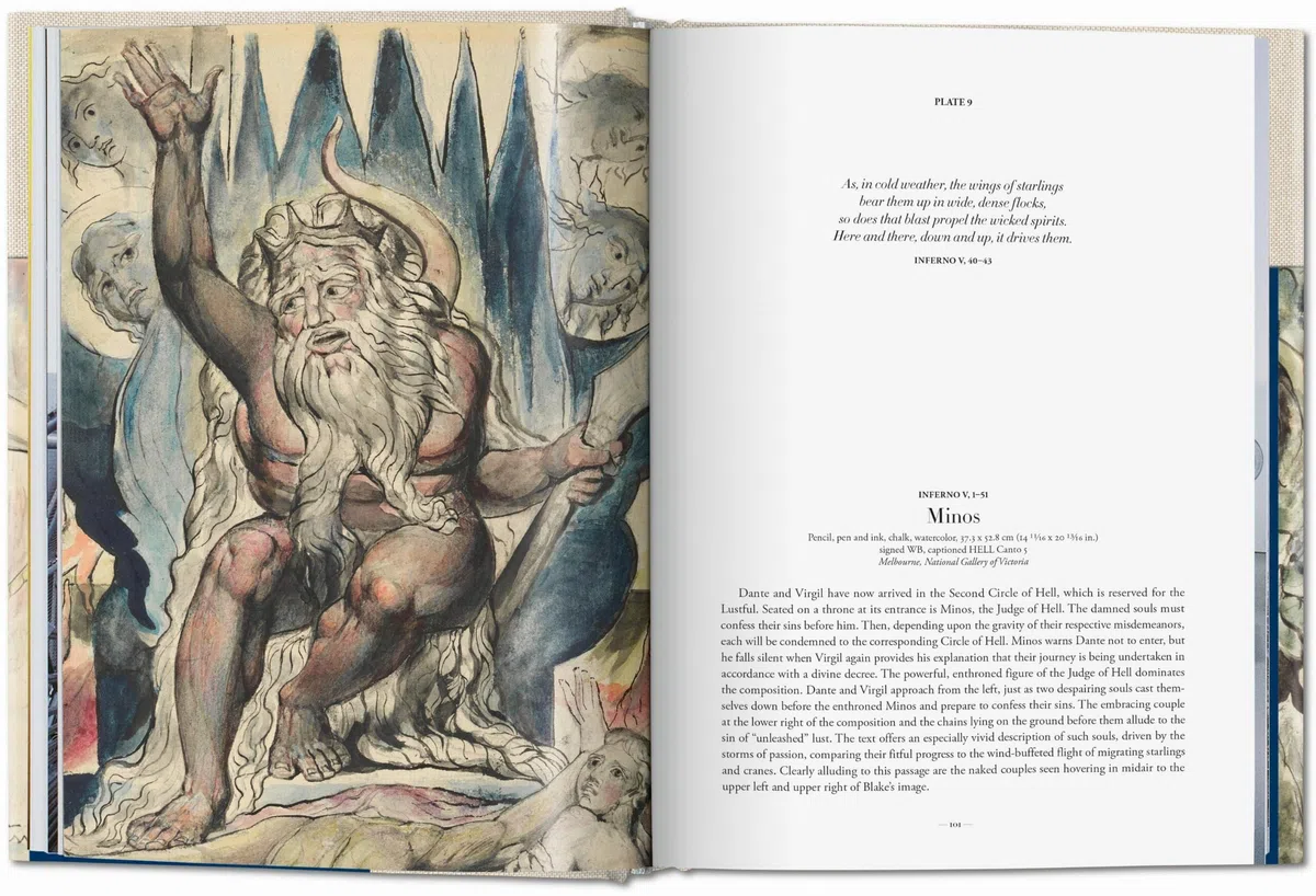 William Blake. Dante's 'Divine Comedy'. the Complete Drawings