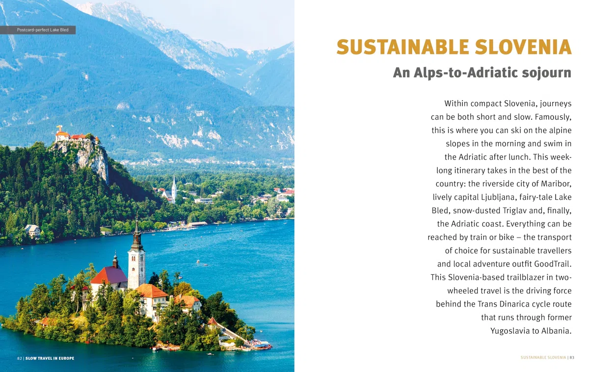 The Rough Guide to Slow Travel in Europe: 28 Inspirational No-Fly Journeys by Rail, Road and Sea