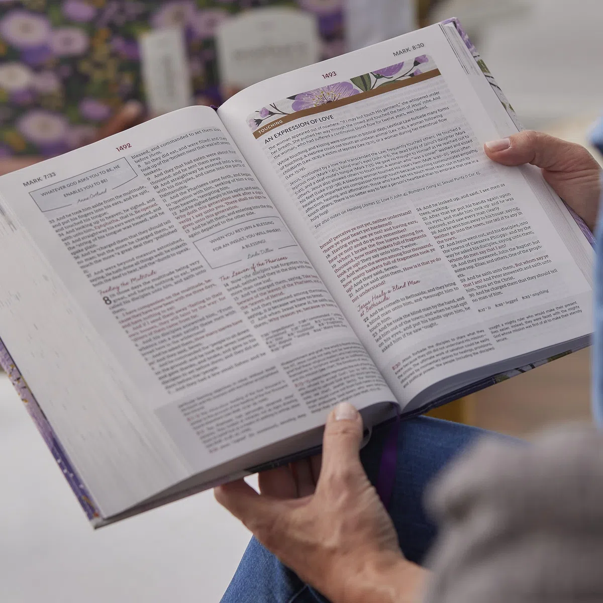 Kjv, the Woman's Study Bible, Hardcover, Red Letter, Full-Color Edition, Comfort Print: Receiving God's Truth for Balance, Hope, and Transformation