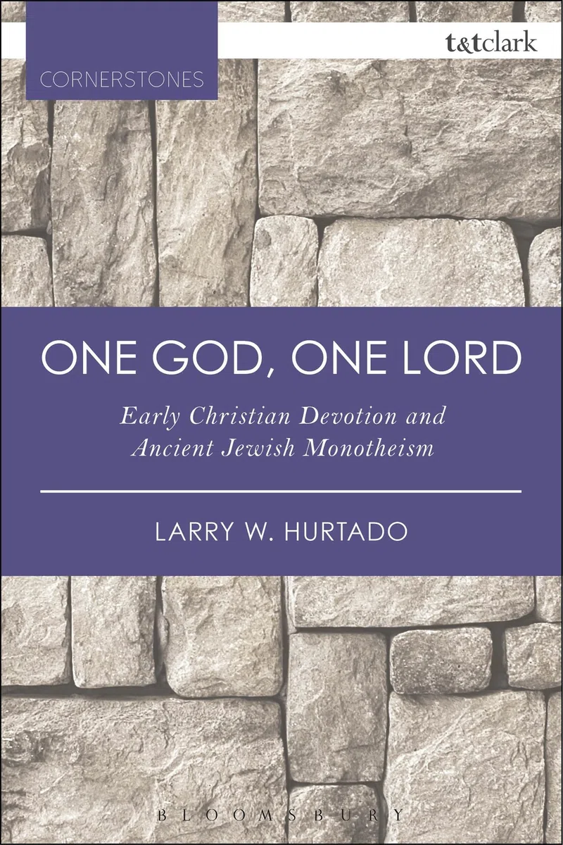 One God, One Lord: Early Christian Devotion and Ancient Jewish Monotheism